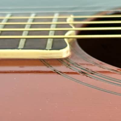Epiphone FT-570Sb Sheraton 1973 - Cherry Burst Low Action Japan Hard Case. image 14