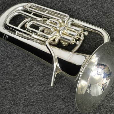 Mack Brass EU1150S 4-Valve Compensating Silver Euphonium image 1
