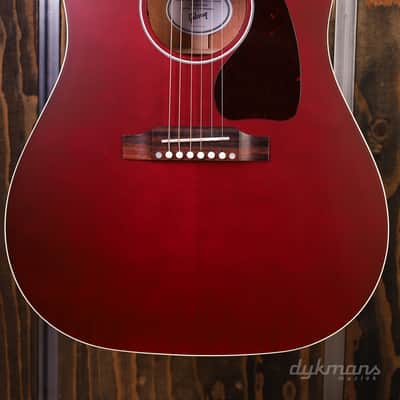 Gibson J-45 Special Satin Wine Red image 2