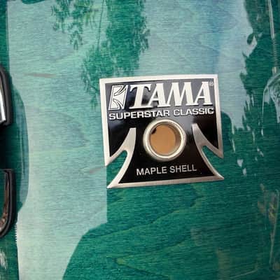 Tama Superstar Classic Aqua 14x6.5 Snare Drum - Maple Shell image 5
