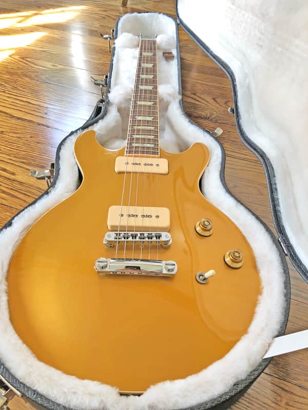 2011 Gibson Les Paul Double Cut P-90 Gold Top, Hard to Find Model! Mint W/ OHSC! image 1