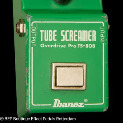 Ibanez TS-808 Tube Screamer with JRC4558D op amp 1981, " R " logo s/n 143679 Japan image 3