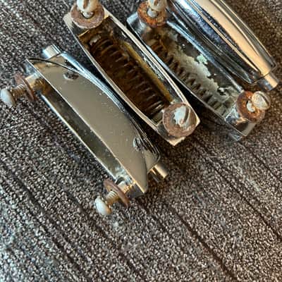 Gretsch Snare drum lugs lot 1 60’s - Chrome image 2