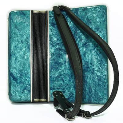 Mriya Piano Accordion 80 Bass Buttons, Ukraine Vintage Keyboard Accordian Musical Instrument, New Straps and Soft Case for Gift, 2727 image 11