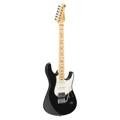 Yamaha PACS Plus 12M Pacifica Standard Plus 6-String Solid-Body Right-Handed Electric Guitar with Maple Fingerboard (Black) image 3