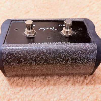 Fender 008-0997-000 MS2 Mustang Amp 2-Button Footswitch with 1/4" Jack 2010s - Black image 5