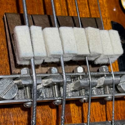 Gibson Thunderbird II Bass 1964 - 1 of the cleanest examples extent complete w/its original Mutes & Square Hard Case. image 14