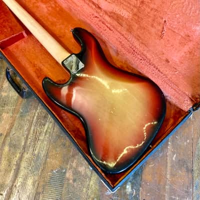 Fender Jazz Bass c 1968 Sunburst original vintage USA image 12