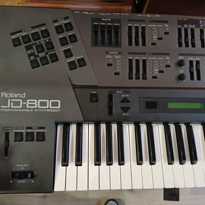 Roland JD-800 61-Key Programmable Synthesizer 1991 - 1995 - Carbon image 4