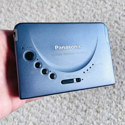 PANASONIC SX3 Walkman Cassette Player, Awesome Light Blue ! Working ! image 2