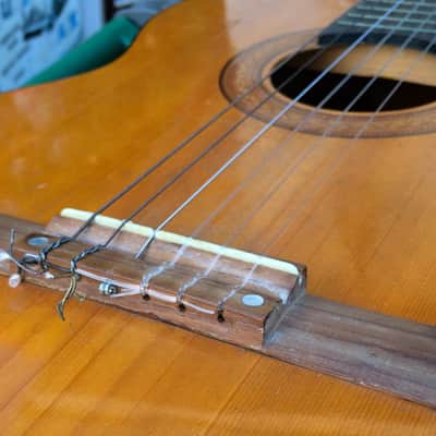 1960's Bruno Ventura 1583 Japanese Made Classical Guitar image 14