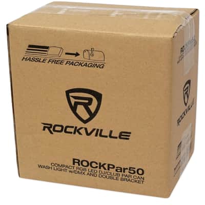 Rockville RockPAR50 Church Stage Performance Design Wash Light Lighting Fixture image 11