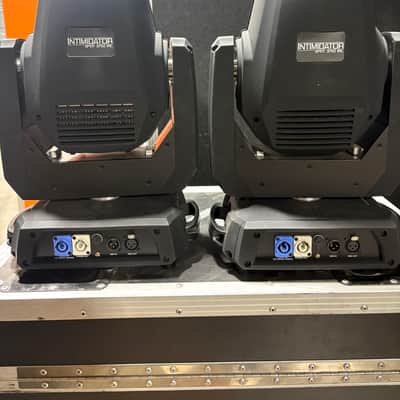 (2) Chauvet INTIMSPOT375ZIRC Intimidator Spot 375Z IRC 150w LED Moving Head Light 2010s - Black image 4