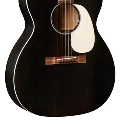Martin 17 Series 000-17E Auditorium Acoustic-Electric Guitar Black Smoke image 5