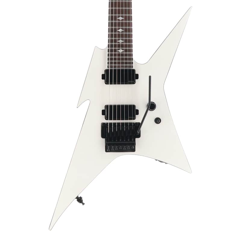 BC Rich Ironbird Extreme MK2, 7 String, Floyd Rose, Glitter White, Pro Setup (BB7)(40149) (40149) image 1