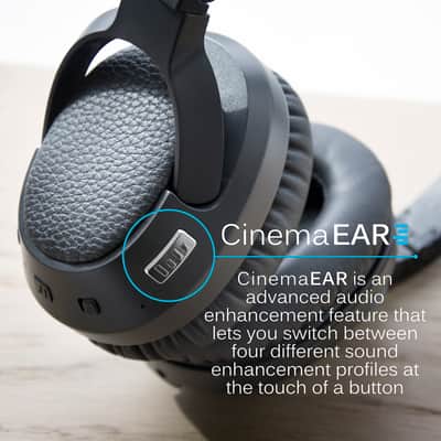 MEE audio Matrix Cinema Low Latency Bluetooth Wireless Headphones with CinemaEAR Audio Enhancement f image 3