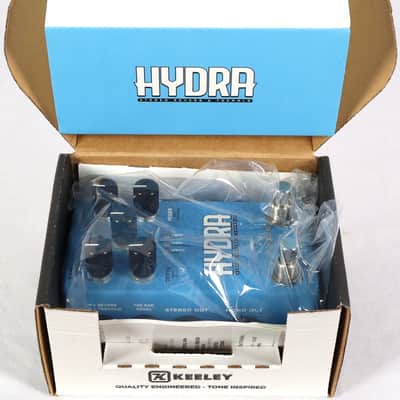 Keeley Hydra Stereo Reverb & Tremolo Electric Guitar Effects Pedal image 1