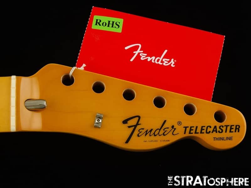 Fender AV II American Vintage 1972 Tele 72 Thinline NECK, Telecaster MN Maple image 1