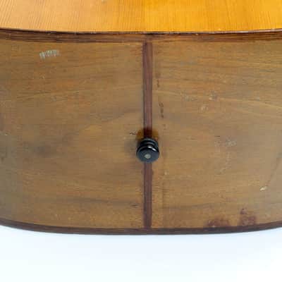 Vintage 1972 Ernie Ball Earthwood Acoustic Bass Guitar Natural Finish image 13