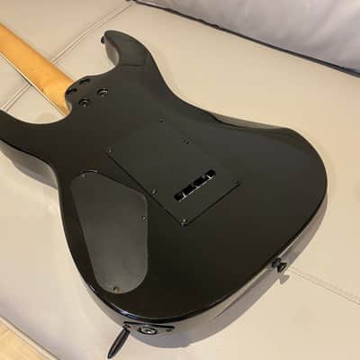 Aria Excel Super Strat - Black image 6