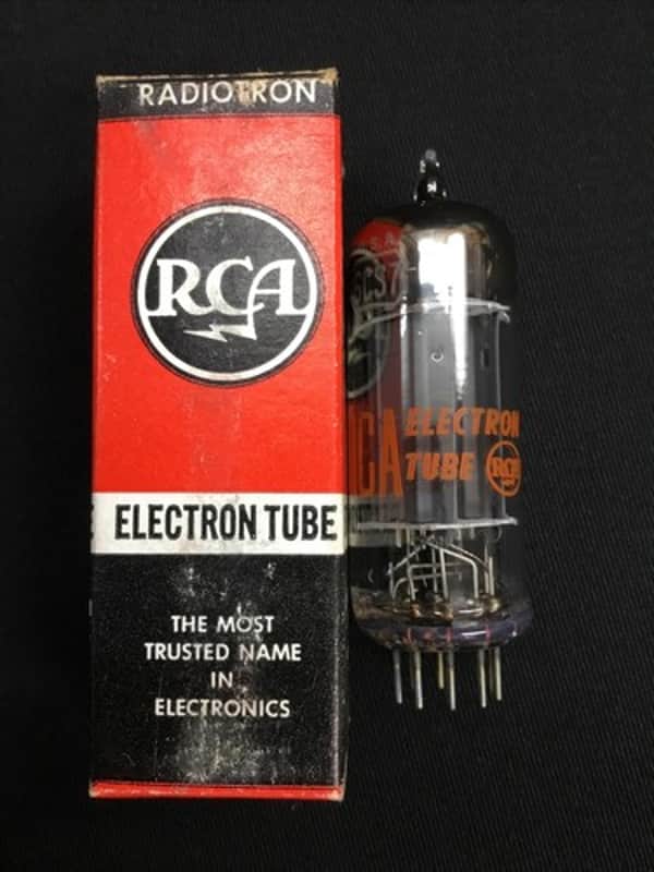 NOS RCA 6CS7 Gray Plates O Getter AUDIO AMPLIFIER VACUUM TUBE Tested 4.2167-D image 1