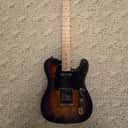 Upgraded Squier Affinity Telecaster - 3-Tone Sunburst [w/ American Fender tuners, Tex Mex pickups, Graphtech saddles]