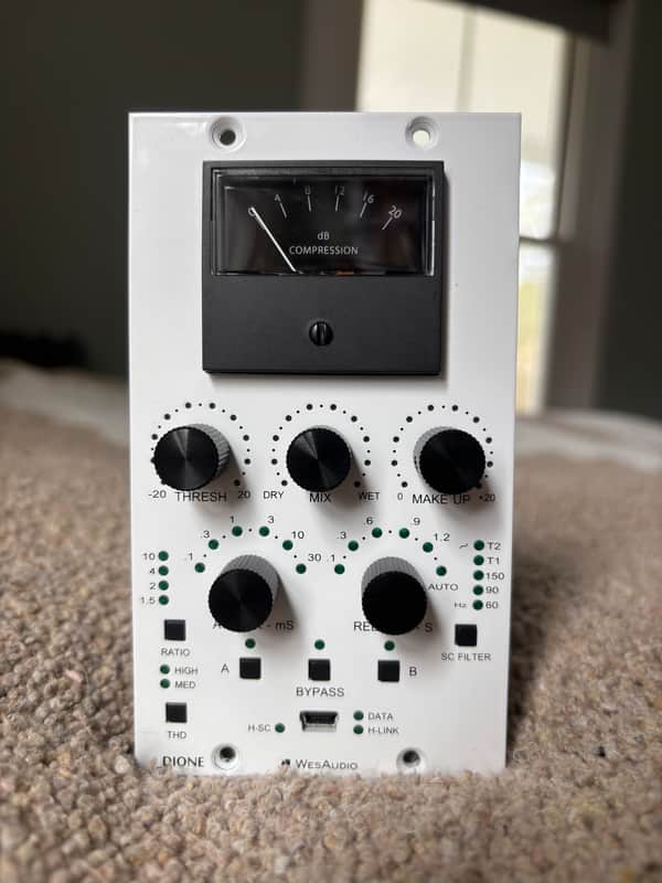 WesAudio DIONE ng500 500 Series Stereo Bus Compressor 2010s - White image 1