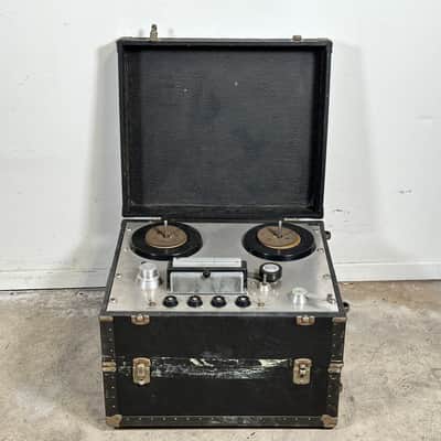 Ampex 350 / 351 Reel To Reel Transport Magnetic Tape Recorder w/ Original Case image 2