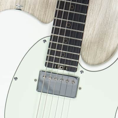 Mint Schecter 1732 Nick Johnston Signature PT Guitar, Ebony Fretboard, Atomic Snow image 8