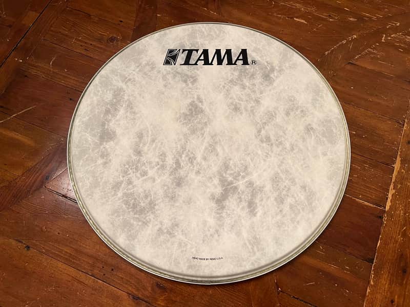 Tama Factory Head, Remo 22" Powerstroke Fiberskyn Reso w/Tama Logo image 1