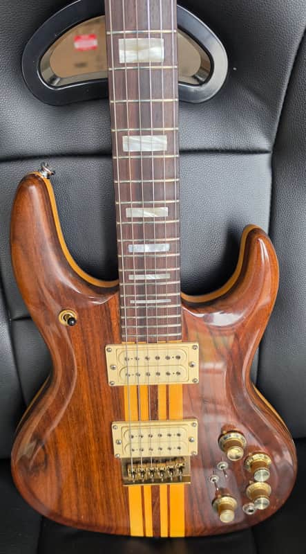 Vintage Custom Neck-Through Guitar — Alembic Style — Shadow Pickups & Schaller Tuners image 1