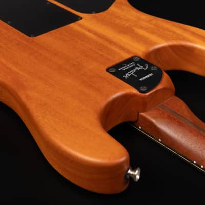 2020 Fender American Acoustasonic Stratocaster - Transparent Sonic Blue | USA Thinline Hollowbody Hybrid Electro Acoustic Guitar Fishman Pickup 2.39kg | CoA image 13