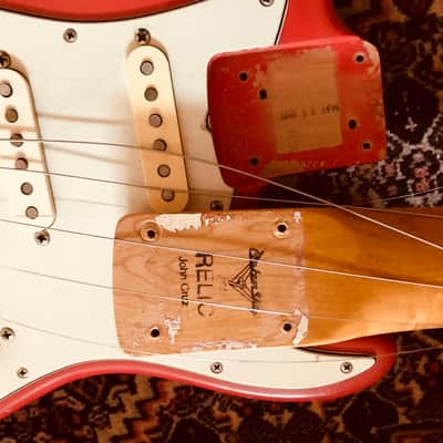 Fender Custom Shop John Cruz Cunetto Relic Strat 1997 Fiesta Red