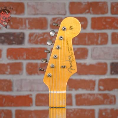 Fender Custom Shop 2017 Limited NAMM 64 Stratocaster Relic 2017 Ocean Turquoise Over Gold w/OHSC image 9