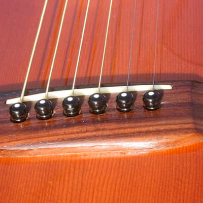2005 K Yairi SR-2E OOO size Guitar with Under saddle pick up - Cherry Sunburst+Original Hard Case and more image 16