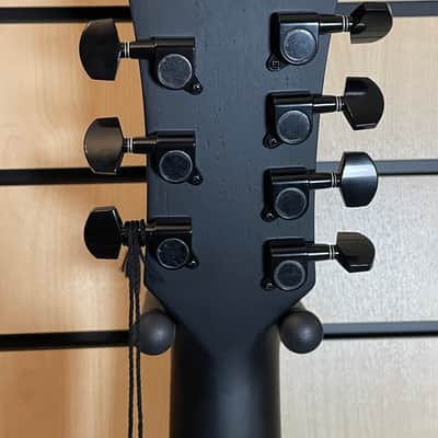 Ibanez AEG721-BOT 7-String Black Out Acoustic Guitar Made in Indonesia image 10