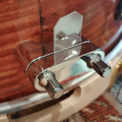 SSS Solid Shell Shop Custom Snare Drum Unikat 2025 - Brown image 14