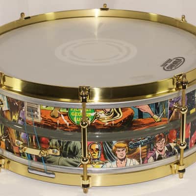 STAR WARS Comic Book Wrapped Ludwig Acrolite Snare image 3