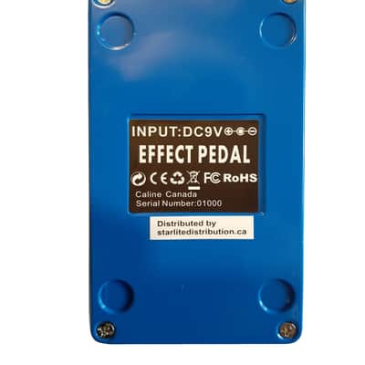 Caline CP-17 PLUS Delay Echo 600ms Max Time Space Delay Mid Sized Version Guitar Effect Pedal image 5