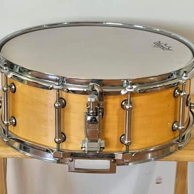 Pearl Symphonic Concert Series Snare Drum 14 x 5.5 Natural Maple NO WIRES image 3