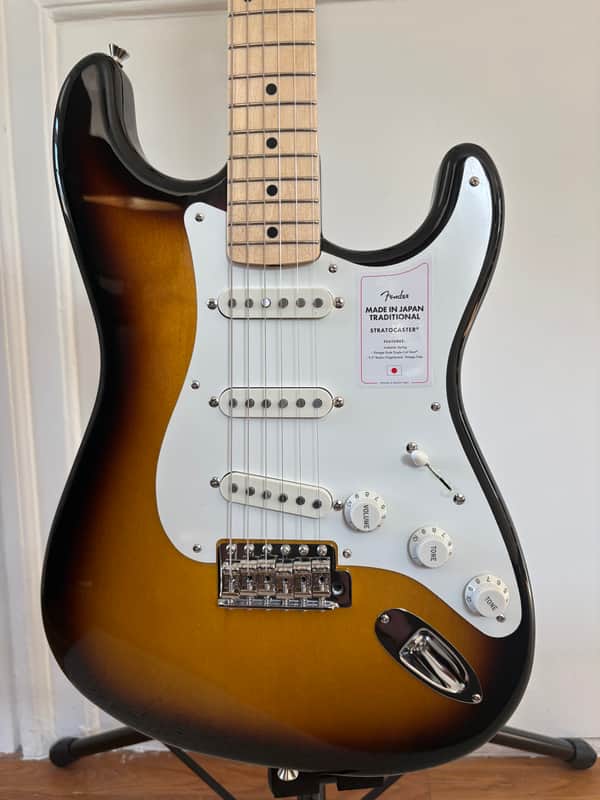 ~ NEW ~ Fender Made In Japan Traditional 50's Stratocaster - 2-Color Sunburst image 1