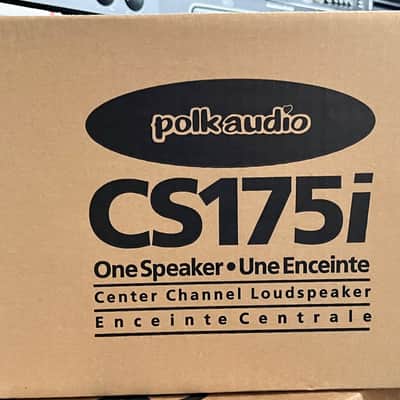 NEW Polk Audio CS175i Center Channel Speaker Black image 3