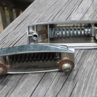 1960's Vintage Rogers Beavertail Bass Drum Lug and Gretsch Snare Drum Lug image 6