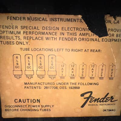 Fender Twin Reverb 2-Channel 135-Watt 2x12" Guitar Combo 1977 - 1981 - Silverface image 8