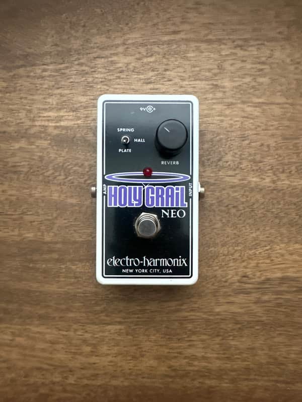 Electro-Harmonix Holy Grail Neo Reverb 2015 - Present - Black / Purple image 1