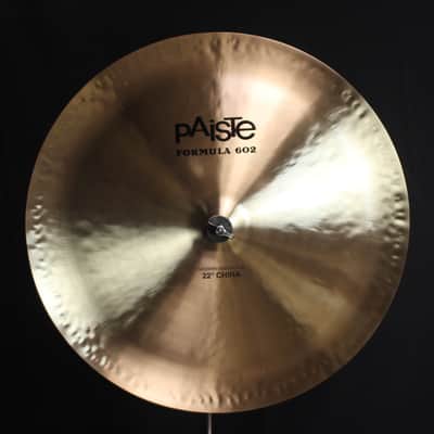 Paiste 22" Formula 602 Modern Essentials China - 1978g (video demo) image 1