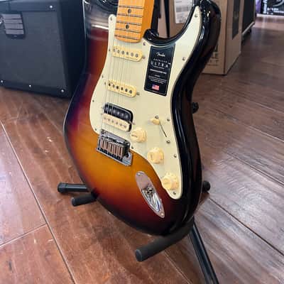 Fender American Ultra Stratocaster HSS Maple Ultraburst #US23025503 8 lbs 11.0 oz image 14