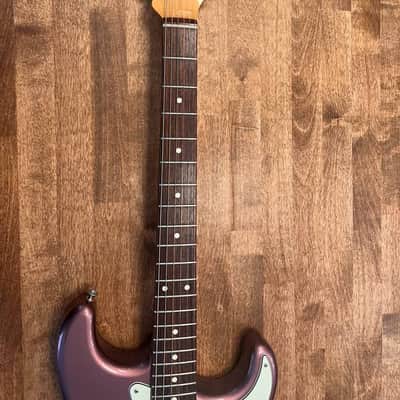 Fender MIJ Hybrid '60s Stratocaster with Rosewood Fretboard 2018 - 2020 Burgundy Mist Metallic image 6