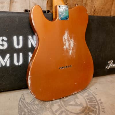 Fender Telecaster 1966 - Candy Apple Red - Refin image 6