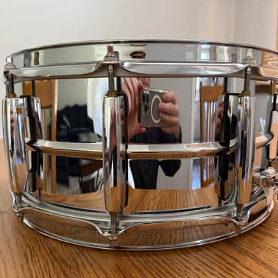Pearl Sensitone 6.5x14 Steel Shell Snare Drum image 5